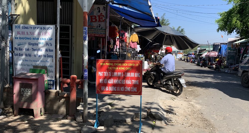 UBND thị trấn Kông Chro xử phạt hành chính 4 trường hợp