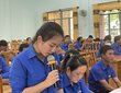 Chủ tịch UBND huyện Kông Chro tiếp xúc, đối thoại với thanh niên