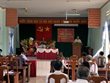 Tổ đại biểu HĐND huyện khoá VIII tiếp xúc cử tri tại xã Chơ Glong
